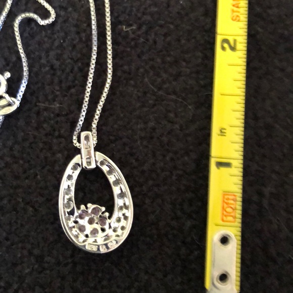 Italian 18” sterling silver necklace - Picture 2 of 4